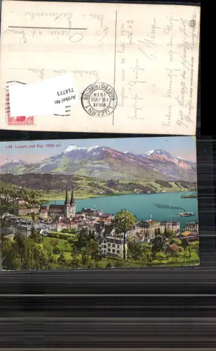714773 Luzern Lucerne m. Rigi gel Grein an der Donau pub Photoglob 44