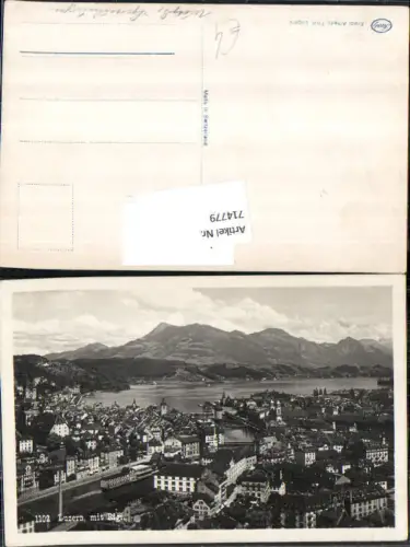 714779 Luzern Lucerne m. Rigi