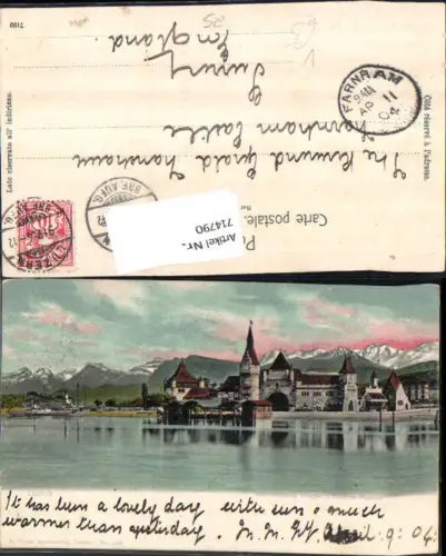 714790 Luzern Lucerne Internationales Kriegs- u. Friedensmuseum pub E. Goetz 1510