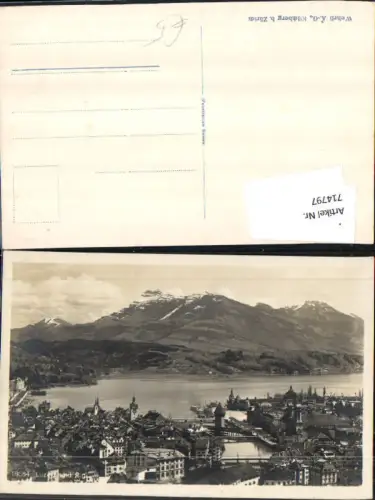 714797 Luzern Lucerne und Rigi