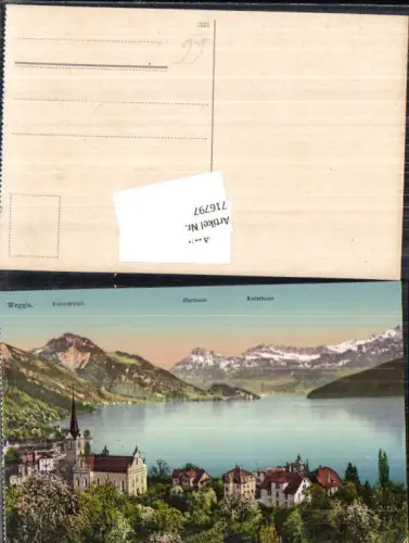 716797 Weggis am Vierwaldstättersee Alpen