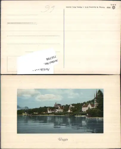 716798 Weggis am Vierwaldstättersee Alpen pub E. Synnberg 932