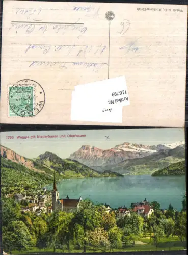 716799 Weggis am Vierwaldstättersee Alpen Niederbauen Oberhauen