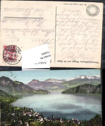 716802 Weggis am Vierwaldstättersee Alpen pub Goetz 4186