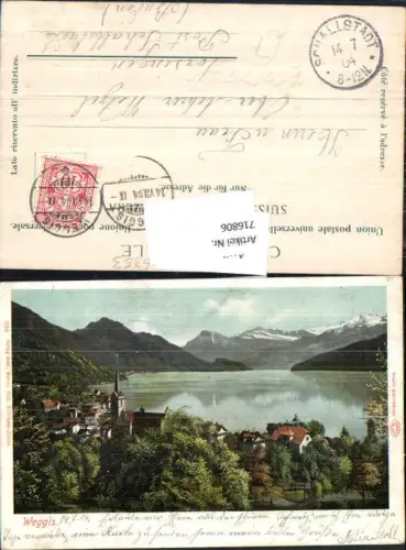 716806 Weggis am Vierwaldstättersee Alpen