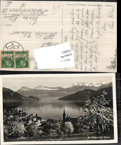 716821 Weggis am Vierwaldstättersee Alpen