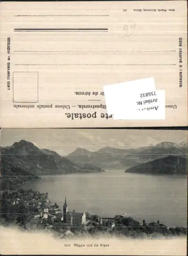 716832 Weggis am Vierwaldstättersee Alpen