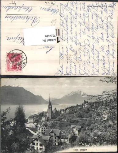 716849 Weggis am Vierwaldstättersee gel Betzenstein Oberfranken 1913