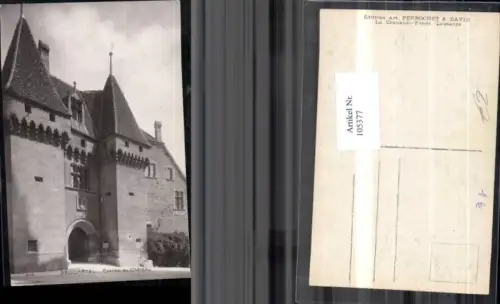 105377,Neuchatel Entree du Chateau Kanton Neuenburg
