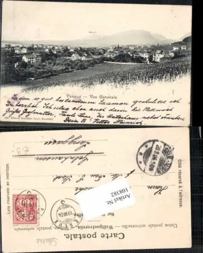 108382,Peseux Totale bei Kt. Neuenburg Boudry