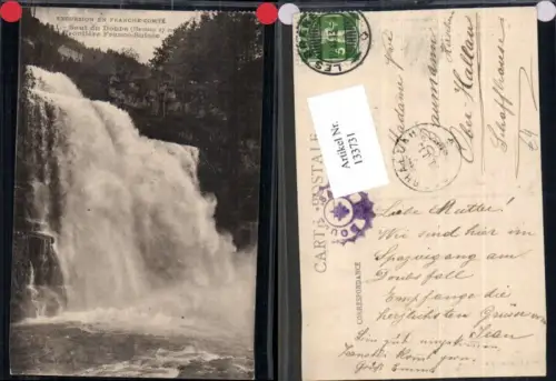 133731,Saut du Doubs Wasserfall Kt Neuenburg