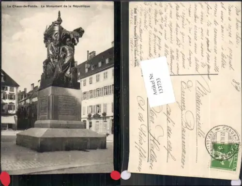 133733,La Chaux de Fonds Monument Kt Neuenburg