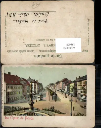 138408,La Chaux de Fonds Kt Neuchatel Neuenburg