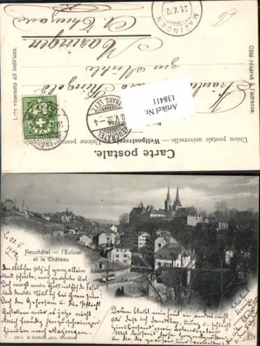 138411,Neuchatel Neuenburg 1900