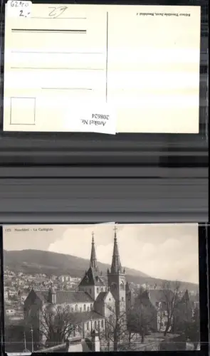 208624,Neuchatel Neuenburg La Collegiale Kirche