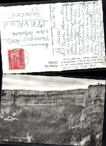 241982,Creux-du-Van b. Travers Kt Neuenburg