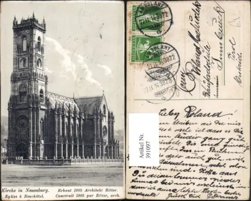 391097,Neuenburg Eglise Kirche