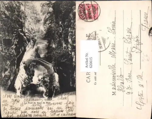 620615,Brot-Dessous Rochefort Le Pont du Saut de Brot Brücke