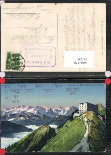 133785,Stans Stanserhorn Hotel am Gipfel Kt Nidwalden