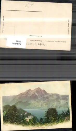 155143,Bürgenstock m. Pilatus Vierwaldstättersee Kt Nidwalden