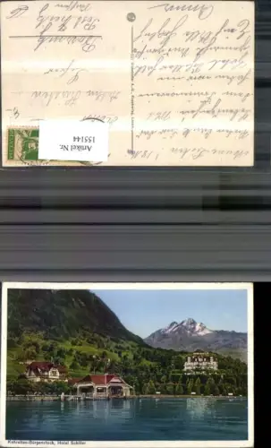 155144,Kehrsiten Bürgenstock Hotel Schiller Vierwaldstättersee Stansstad 1927 Kt Nidwalden