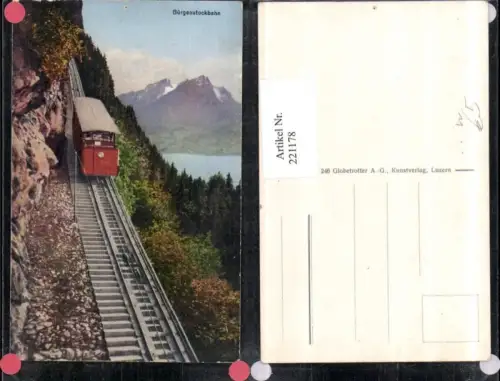 221178,Bürgenstockbahn Bergbahn Kt Nidwalden