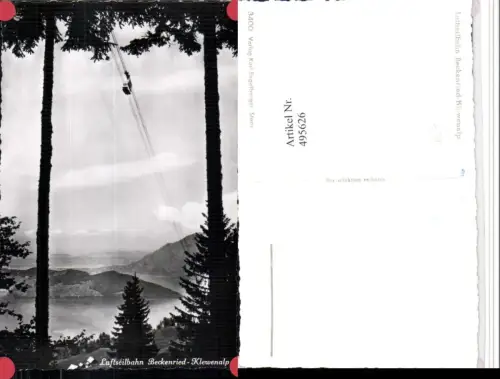 495626,Beckenried Klewenalp Seilbahn Kt Nidwalden