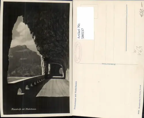 586537,Axenstrasse m. Niederbauen Emmetten Switzerland pub E. Goetz 2603