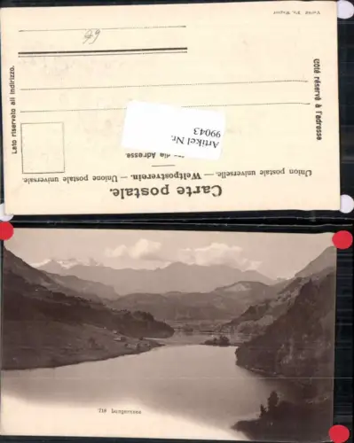 99043,Lungernsee Kt. Obwalden