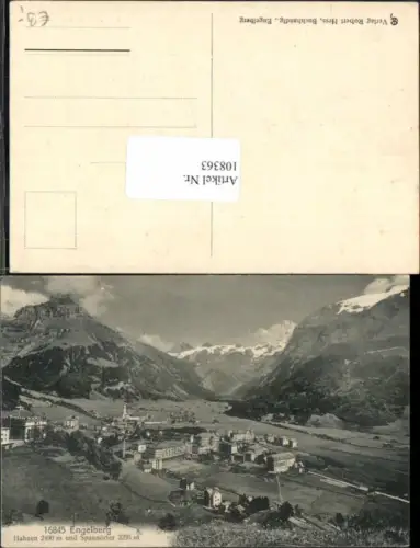 108363,Engelberg Ortsansicht Kt. Obwalden