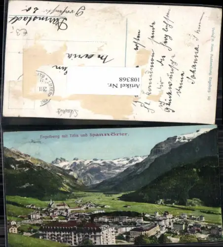 108368,Engelberg m. Titlis und Spannörter Kt. Obwalden