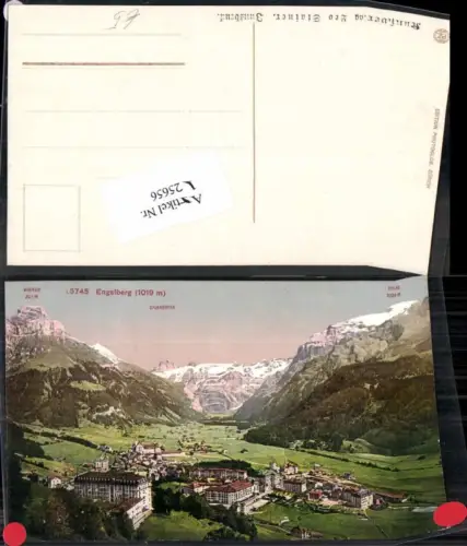 125656,Engelberg Totale 1905 pub Photoglob 5745 Kt Obwalden