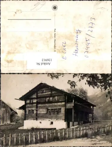 126912,Flüeli Ranft Sachseln Wohnhaus hl. Bruder Klaus Kt. Obwalden