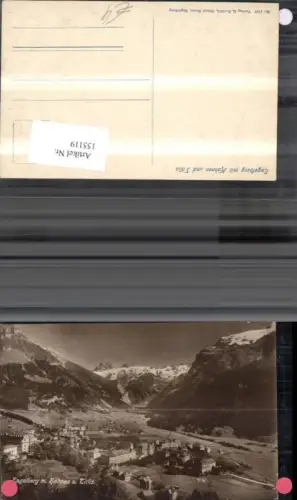 155119,Engelberg m. Hahnen u. Titlis Stans Vierwaldstättersee Kt Obwalden