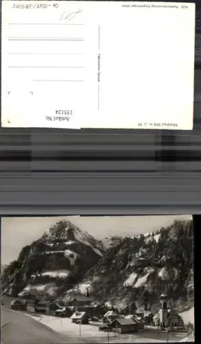 155124,Melchtal Winteransicht Kt Obwalden