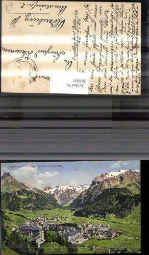 207802,Engelberg Totale m. Hahnen Spannörter u. Titlis Kt Obwalden