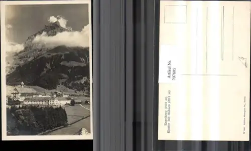 207805,Engelberg Totale Kloster m. Hahnen Kt Obwalden