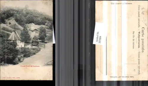 207804,Fluehli-Ranft b. Sachseln Kapelle pub E. Goetz 1067 Kt Obwalden