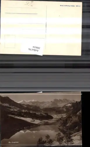 208634,Am Lungernsee See b. Lungern Kt Obwalden