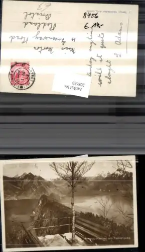 208633,Bürgenstock Honegg-Känzeli am Felsenweg Partie Kt Obwalden