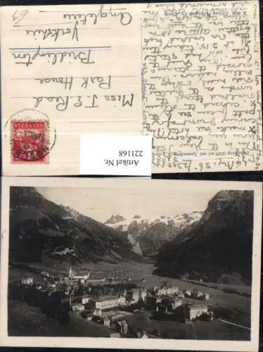 221168,Engelberg Totale m. Spannörter Kt Obwalden