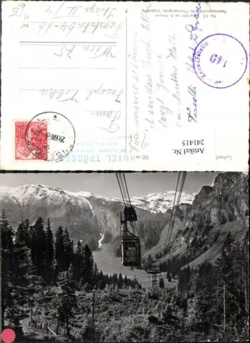 241415,Luftseilbahn Seilbahn Gerschnialp-Trübsee b. Engelberg Kt Obwalden