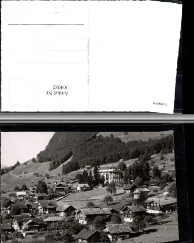 304082,Lungern Teilansicht Kt Obwalden