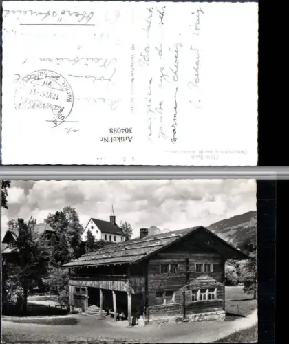 304088,Flüeli-Ranft Geburtshaus des Hl. Bruder Klaus Kirche Kt Obwalden