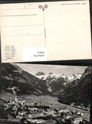 350811,Engelberg u. Spannörter Totale Bergkulisse Kt Obwalden