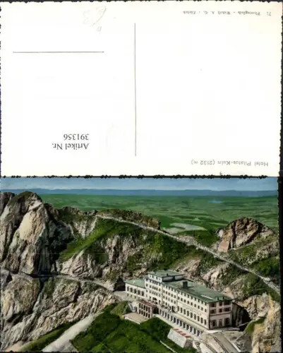 391356,Hotel Pilatus-Kulm b. Alpnach Kt Obwalden
