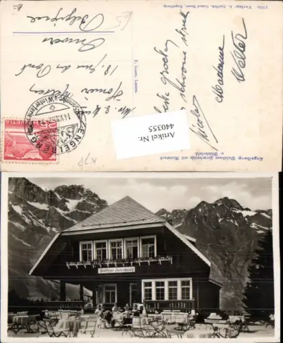 440355,Engelberg Waldhaus Gerschnialp m. Kutstock Bergkulisse Kt Obwalden