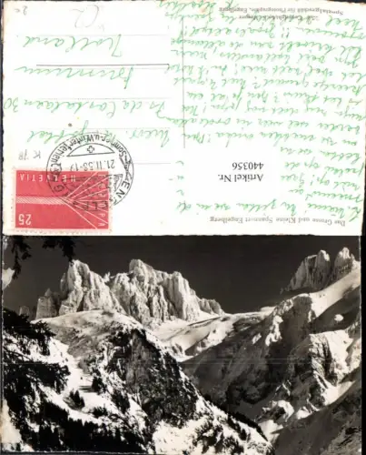 440356,Große u. Kleine Spannort Engelberg Bergkulisse Kt Obwalden