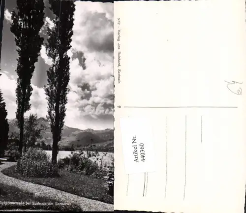 440360,Seepromenade b. Sachseln am Sarnersee Kt Obwalden