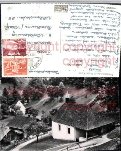 460182,Flüeli Einsiedelei Hl. Bruder Klaus Kapelle Kt Obwalden